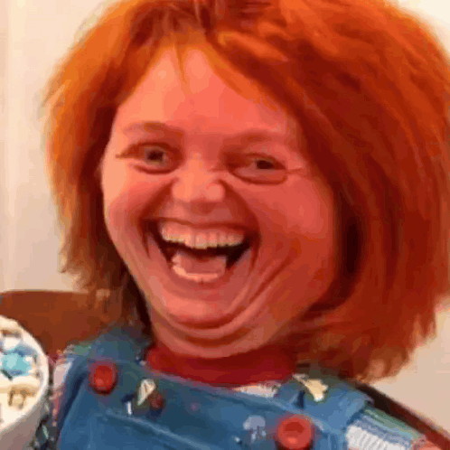 Face With Red Hair