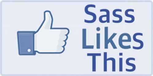 Facebook Like Button Saying Sass Likes This