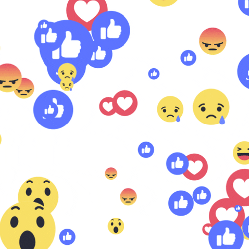 Facebook Live Emoji Reactions GIF