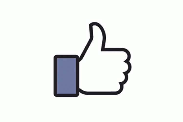 Facebook Thumbs-up Like Icon GIF
