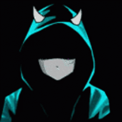 Faceless Anime Boy Discord Profile Banner GIF