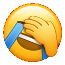 Facepalm Icant Sticker GIF