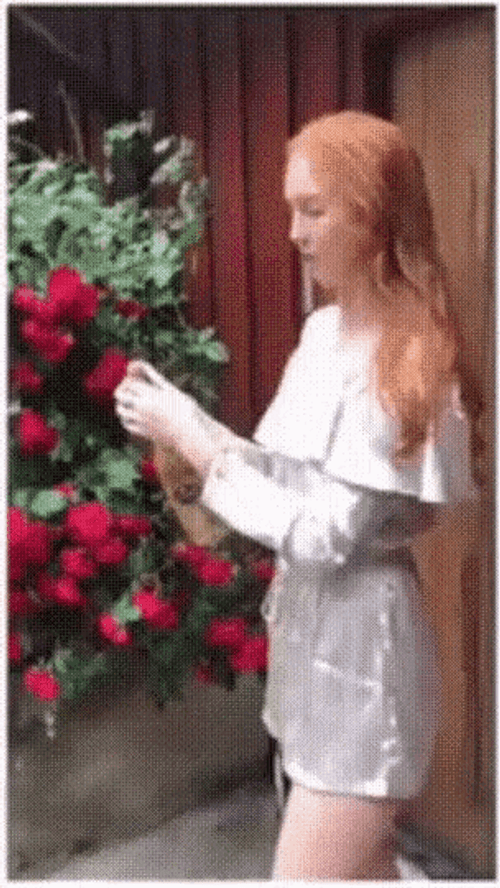 Facial Surprise Dropping Drink Red Head GIF