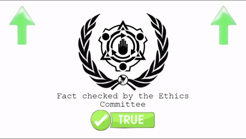 Fact Checked By The Ethics Committee Sign GIF