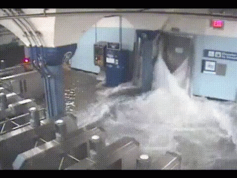 Factory Flooded With Water GIF