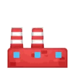 Factory with Smoke Illustration