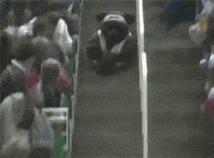 Fail Nba Mascot Slide GIF