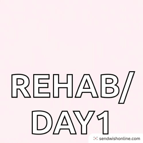 Failed Rehab Day 1 Stamp GIF