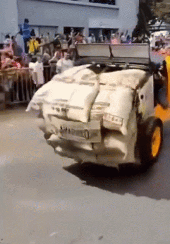 Car Show Hummer Fails GIF