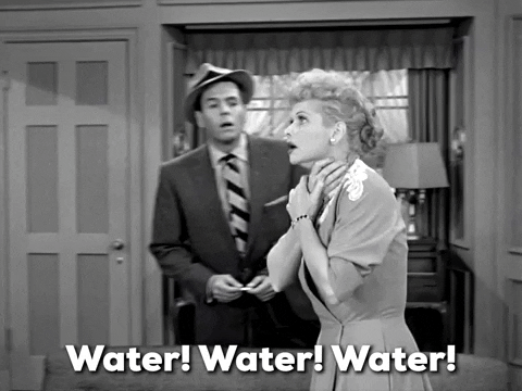 Fainting I Love Lucy GIF