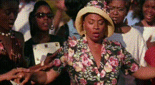 Fainting Jenifer Lewis GIF