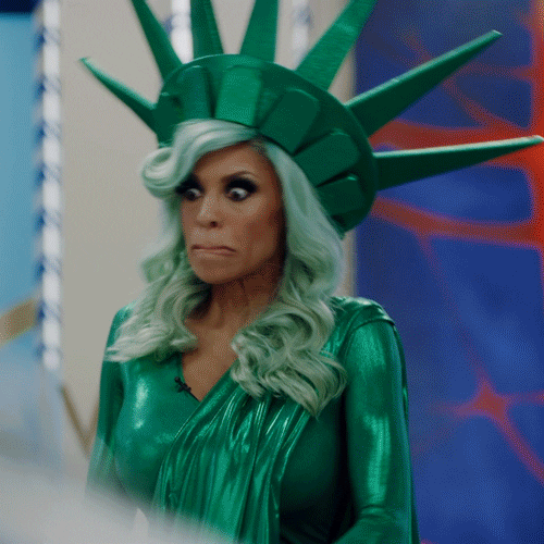 Fainting Wendy Williams GIF