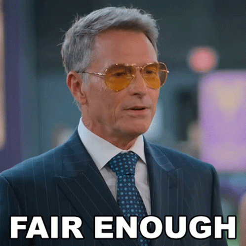 Fair Enough Formal Guy GIF