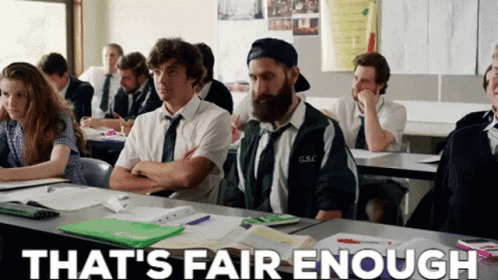 Fair Enough The Class Clown GIF
