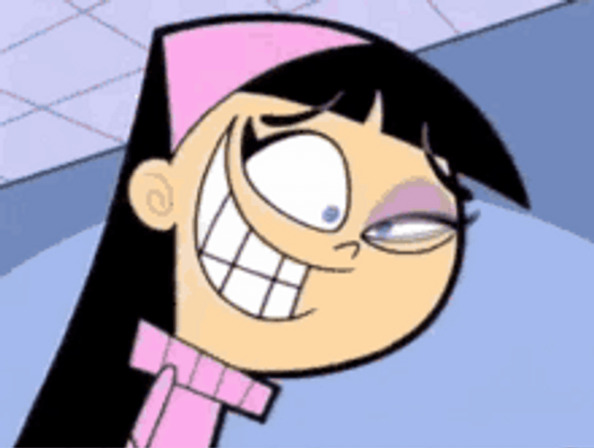 Fairly Odd Parent Trixie Tang Eyes Twitch GIF