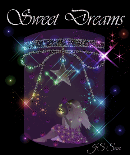 Fairy Holding Star on Sweet Dreams Card