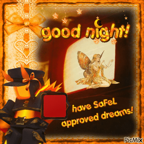 Fairy Saying Good Night GIF