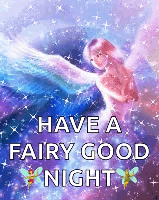 Fairy Saying Have A Fairy Good Night GIF