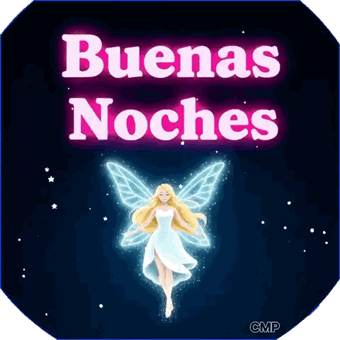 Fairy with Buenas Noches Above
