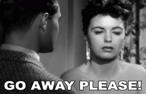 Faith Domergue Go Away Please GIF