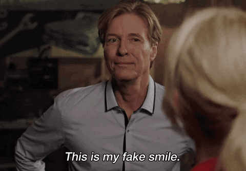 Fake Smile Jack Wagner GIF