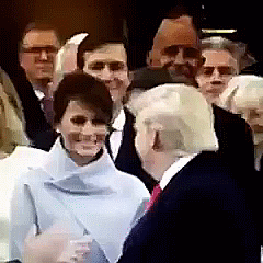 Fake Smile Melania Trump GIF