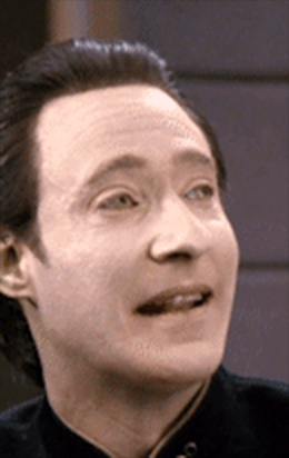 Fake Smiling Blinking Guy GIF