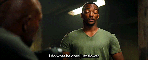 Falcon Do What He Does Just Slower GIF