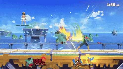 Falcon Punch Bulbasaur GIF