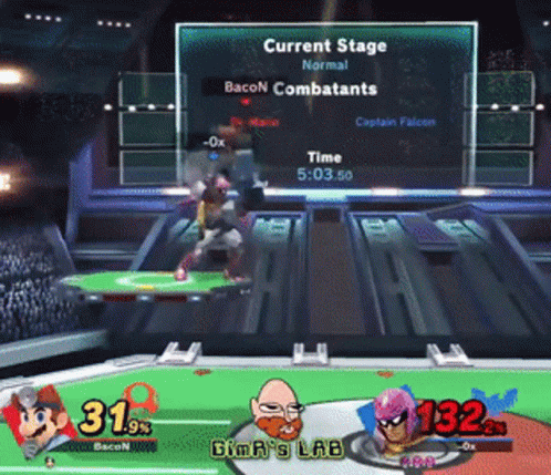 Falcon Punch Swift Double Attack GIF