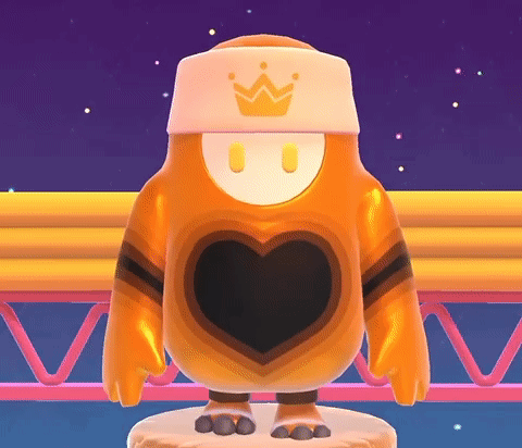 Fall Guys Eating GIF