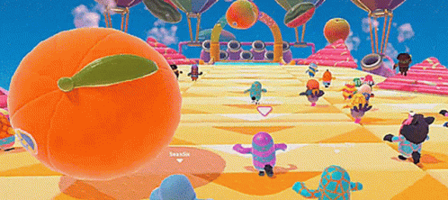 Fall Guys Fruits GIF