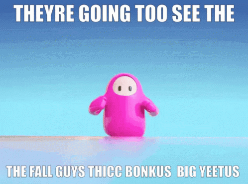 Fall Guys Running GIF