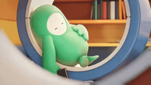 Fall Guys Sleeping GIF