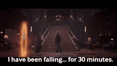 Falling 30 Minutes Loki GIF