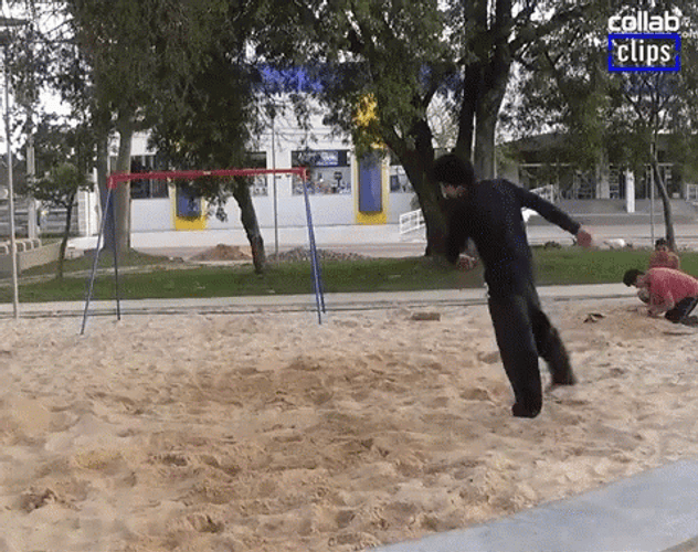 Falling Backflip  GIF