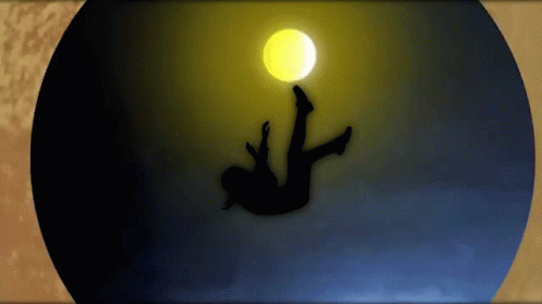 Falling Down In The Moonlight GIF