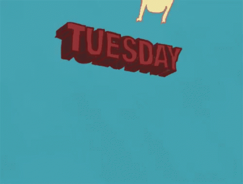 Falling Down Tired Tuesday GIF