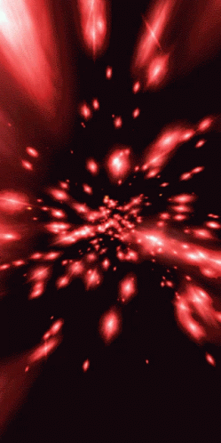 Falling Lights Flashing Colors GIF
