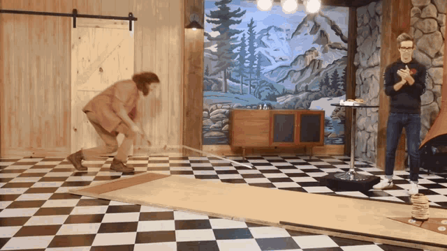 Falling Rhett Mclaughlin GIF