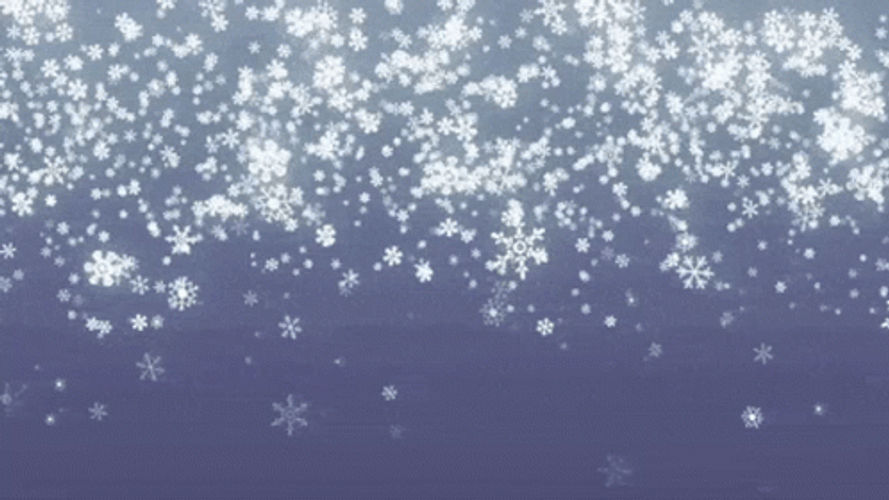 Falling Tiny Snowflake GIF