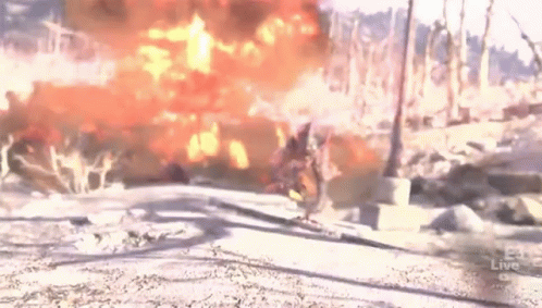 Fallou Fight Fire Run Retreat GIF