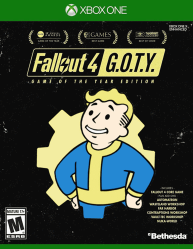 Fallout 4 Game Of The Year Edition For Xbox One GIF