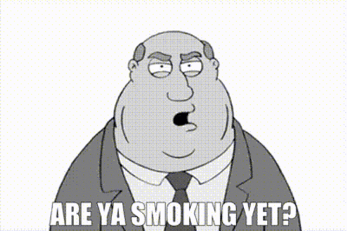 Family Guy Are Ya Smokin Yet GIF