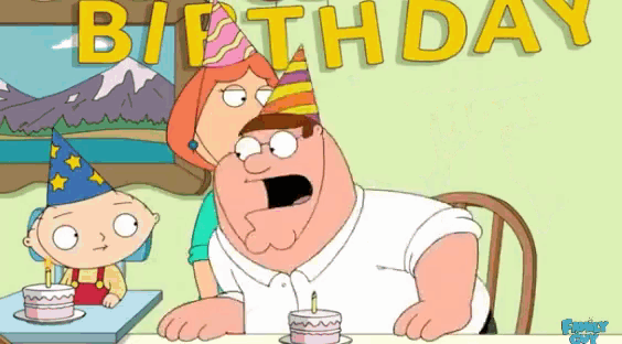 Family Guy Happy Birthday GIF