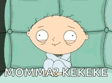 Family Guy On Couch Momma ? Kekeke GIF