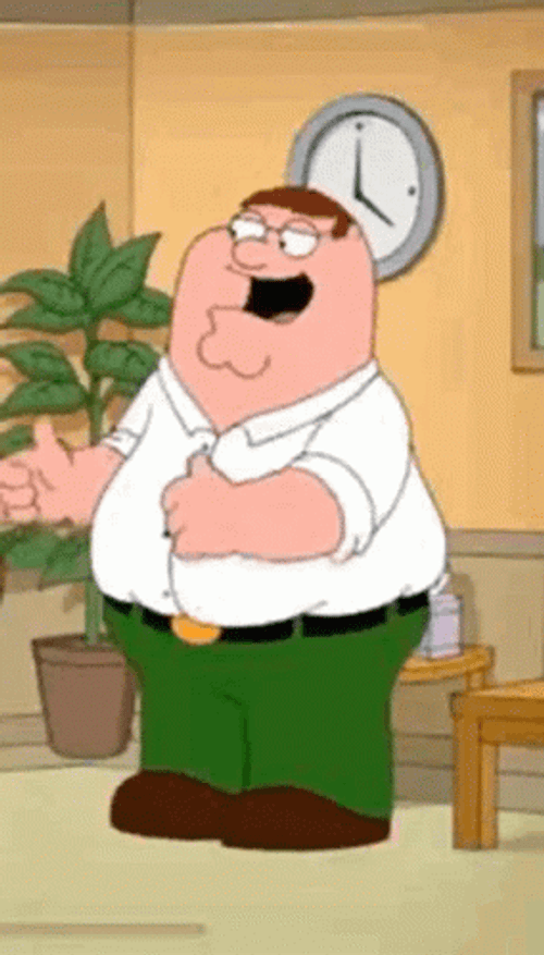 Family Guy Peter Griffin Thumbs Up Kid GIF
