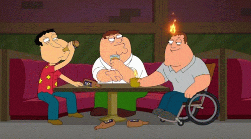 Family Guy Peter Joe Quagmire GIF