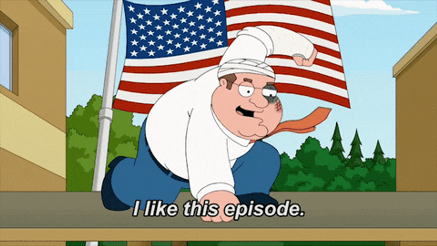 Family Guy Series Peter Griffin Black Eye GIF