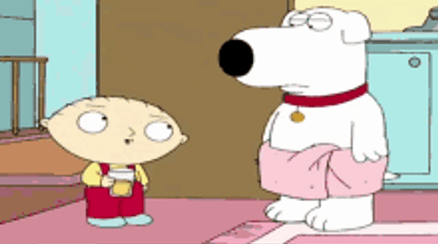 Family Guy Stewie Wheres My Money Bathroom Brian GIF